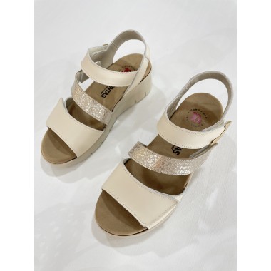 SANDALIA 30´S COMBINADA HIELO