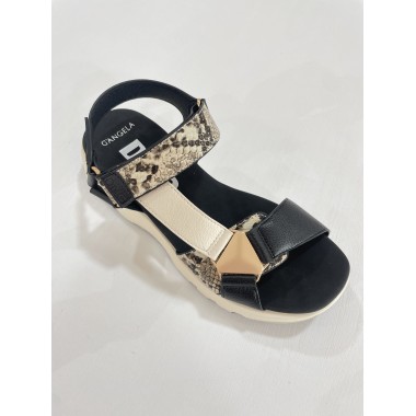 SANDALIA D´ANGELA CALIFORNIANA NEGRO