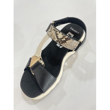 SANDALIA D´ANGELA CALIFORNIANA NEGRO