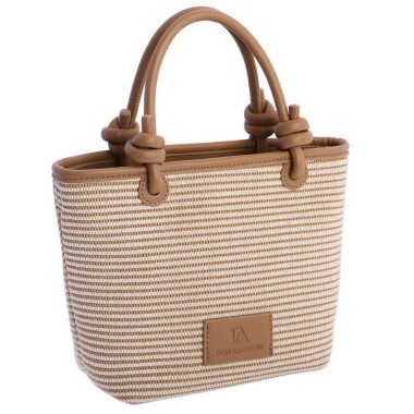 BOLSO D. ALGODON BEIGE