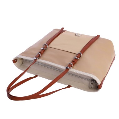 BOLSO D. ALGODON BEIGE