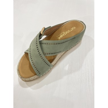 ZUECO AMARPIES CRUZADO KAKI
