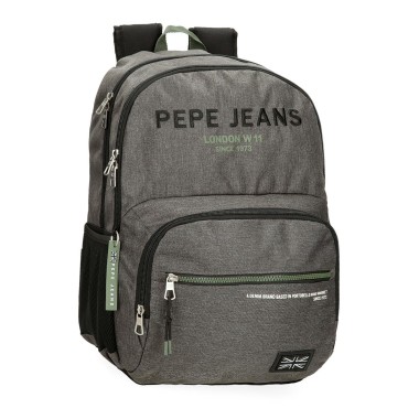MOCHILA PEPE JEANS EDMON GRIS