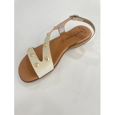 SANDALIA EVA F. TACHAS BEIG