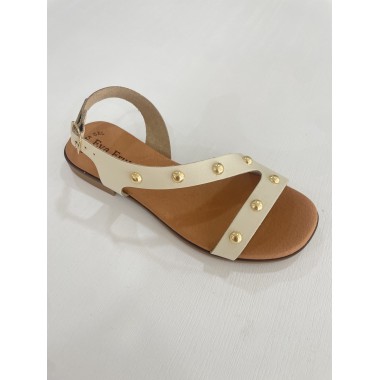 SANDALIA EVA F. TACHAS BEIG