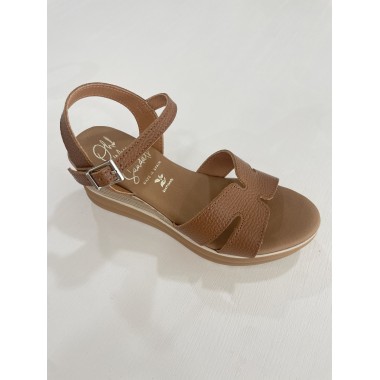 SANDALIA OH!! MY SANDALS CUÑA ROBLE