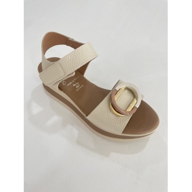 SANDALIA OH!! MY SANDALS PLANA ADORNO HIELO