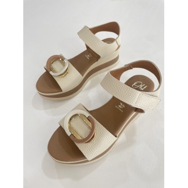 SANDALIA OH!! MY SANDALS PLANA ADORNO HIELO