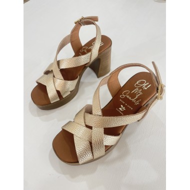 SANDALIA OH!! MY SANDALS TACON CHAMPAN