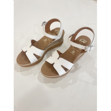 SANDALIA OH!! MY SANDALS CUÑA BLANCO
