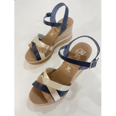 SANDALIA OH!! MY SANDALS COMBINADA MARINO