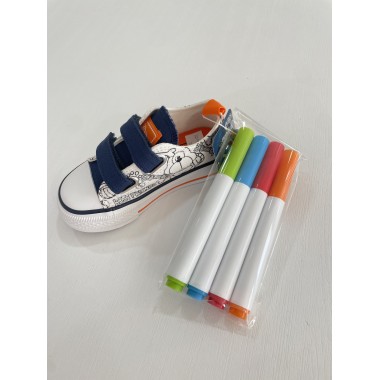 DEPORTIVA BEPPI PINTURA MARINO