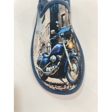 ZAPATILLA BIORELAX MOTO MARINO