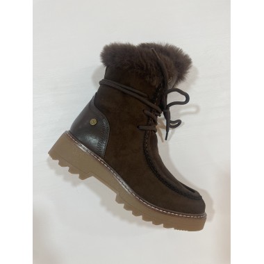 BOTIN AMARPIES PELO MARRON