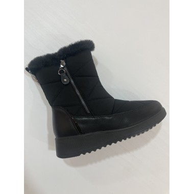 BOTIN AMARPIES ACOLCHADO NEGRO