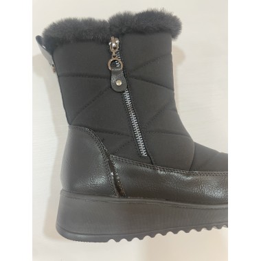 BOTIN AMARPIES ACOLCHADO NEGRO