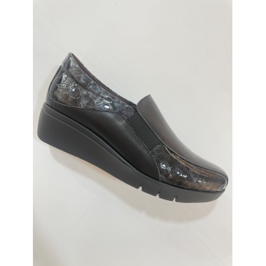 ZAPATO 30´S CUÑA NEGRO