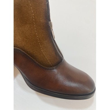 BOTIN KAOLA COMBINADDO CUERO-CAMEL