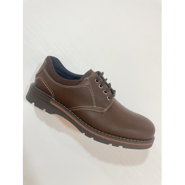 ZAPATO BAERCHI ENGRASADO MARRON