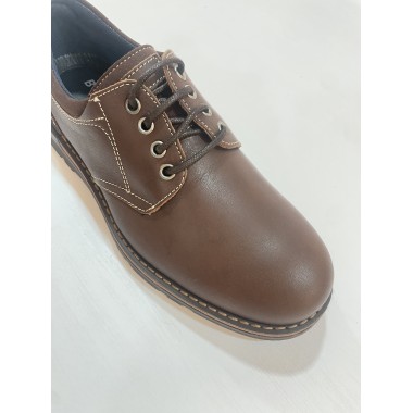 ZAPATO BAERCHI ENGRASADO MARRON