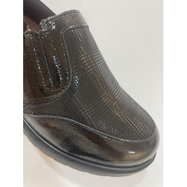 MOCASIN PITILLOS ELASTICO NEGRO