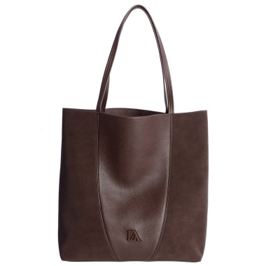 BOLSO D. ALGODON MARRON