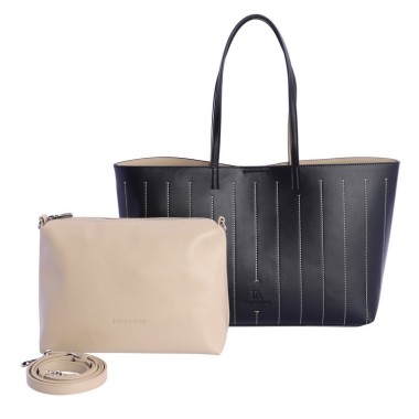 BOLSO D. ALGODON NEGRO
