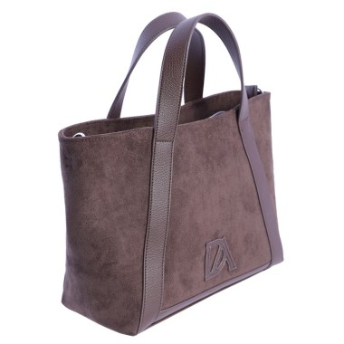 BOLSO D. ALGODON MARRON