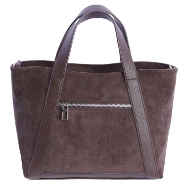 BOLSO D. ALGODON MARRON