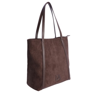 BOLSO D. ALGODON MARRON