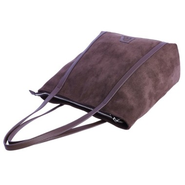 BOLSO D. ALGODON MARRON