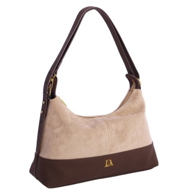 BOLSO D. ALGODON TAUPE
