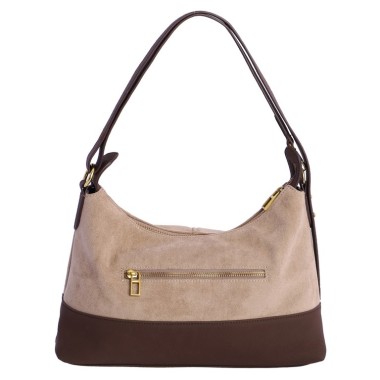BOLSO D. ALGODON TAUPE