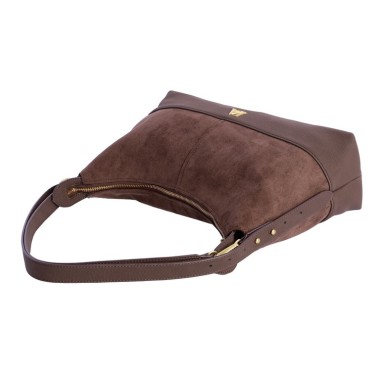 BOLSO D. ALGODON MARRON