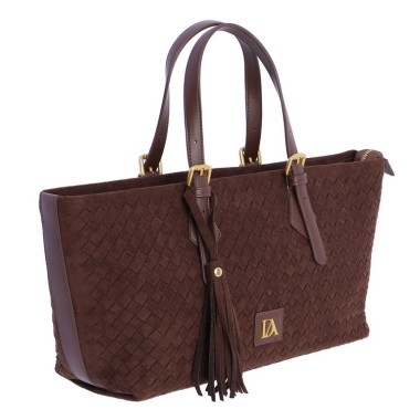 BOLSO D. ALGODON MARRON