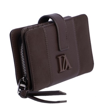 CARTERA D. ALGODON MARRON
