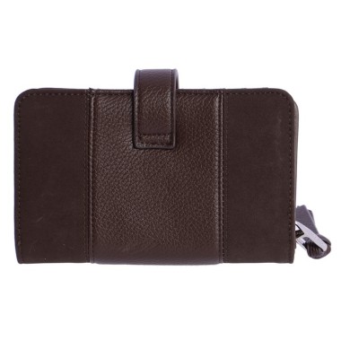 CARTERA D. ALGODON MARRON