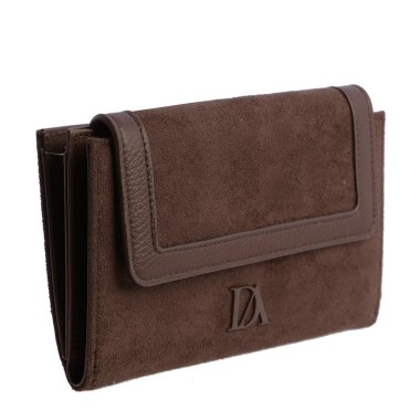 CARTERA D. ALGODON MARRON