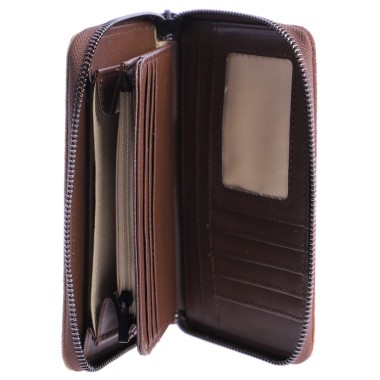 CARTERA D. ALGODON MARRON